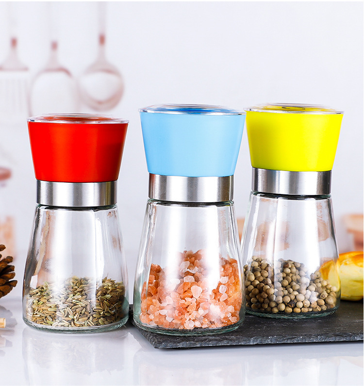 Kitchen Pepper and Peppercorn Grinder, Manual Spice Mill