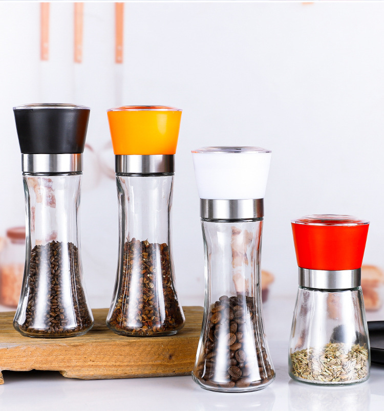 Kitchen Pepper and Peppercorn Grinder, Manual Spice Mill