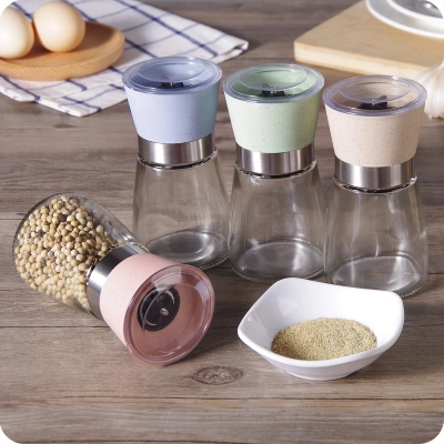 Household Manual Condiment Stainless Steel Manual Kitchen Pepper Grinder 01