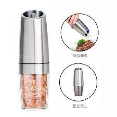Electric induction pepper mill set Electric grinder Pepper grinder rock salt grinder set 02