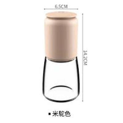 Grinder Black pepper pepper sea salt Mung bean millet grater Ceramic core kitchen manual grinding bottle 02