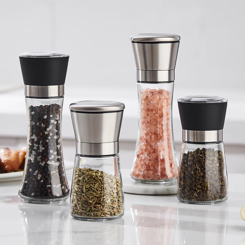Pepper grinder Stainless steel  pepper mill set grinder