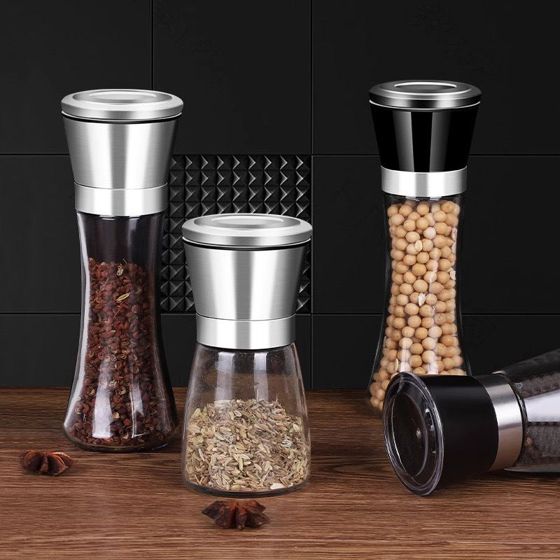 Pepper grinder Stainless steel  pepper mill set grinder different style