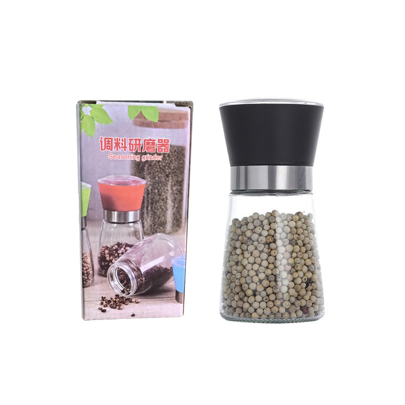 Stainless Pepper grinder steel  pepper mill set grinder  rock salt grinder set