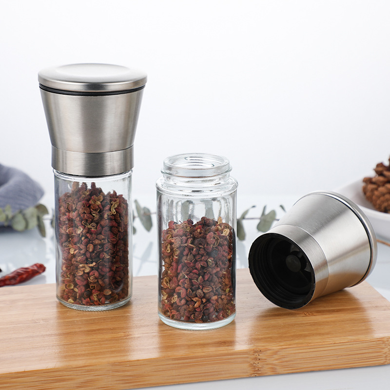 Stainless Steel Manual Glass Grinder