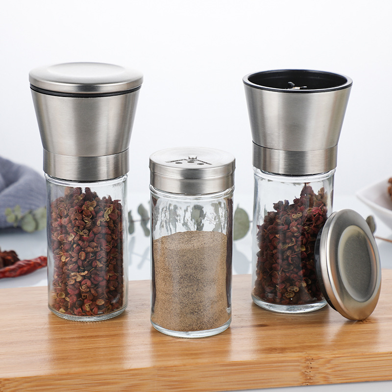 Stainless Steel Manual Glass Grinder