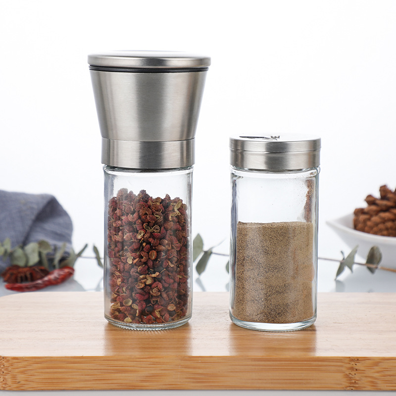 Stainless Steel Manual Glass Grinder