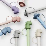 Colorful Silicone Straw Straw One-piece Straw Stanley Ice Cup Only 