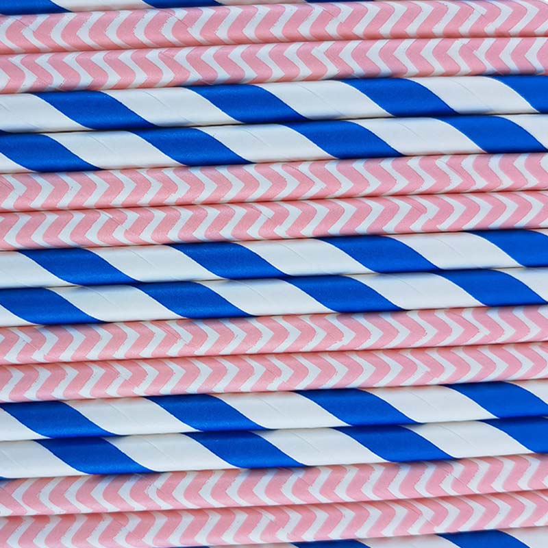 Disposable Art Biodegradable Straws - Eco-Friendly Party Decoration & Juice Bar Supplies | Factory Direct