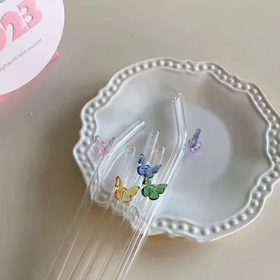 Milk Straw Mixing Stick Simple Heat Resistant Straw 02