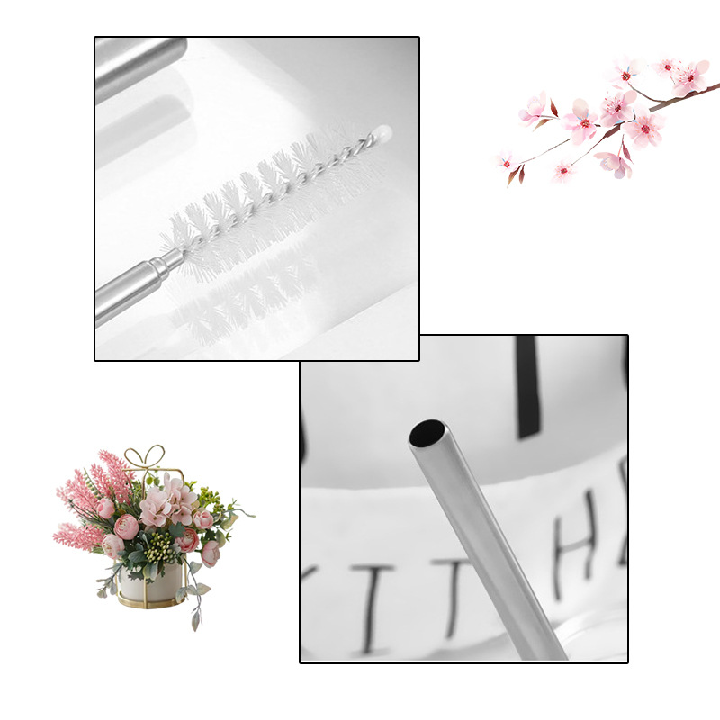 New Style Creative Stainless Steel Telescopic Straws - Portable & Recyclable Round Straws | Factory Direct Sale