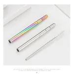 New Style Creative Stainless Steel Telescopic Straws - Portable & Recyclable Round Straws | Factory Direct Sale
