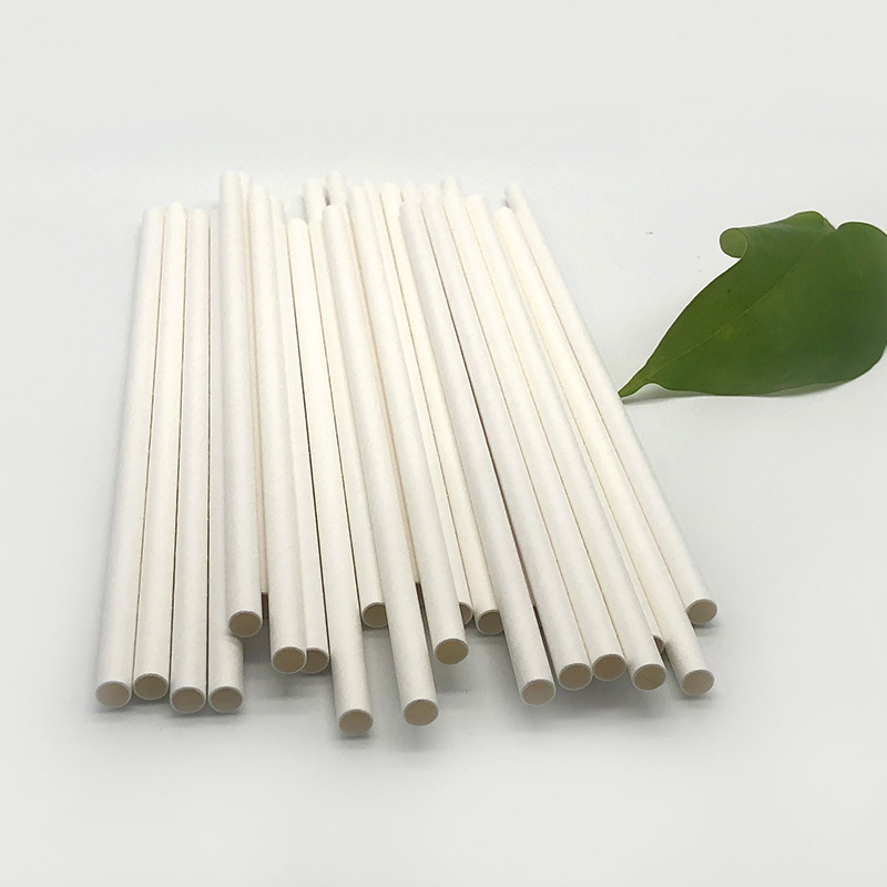 Paper Straws Disposable Paper Straws White Primary Color Beverage Coffee Straws