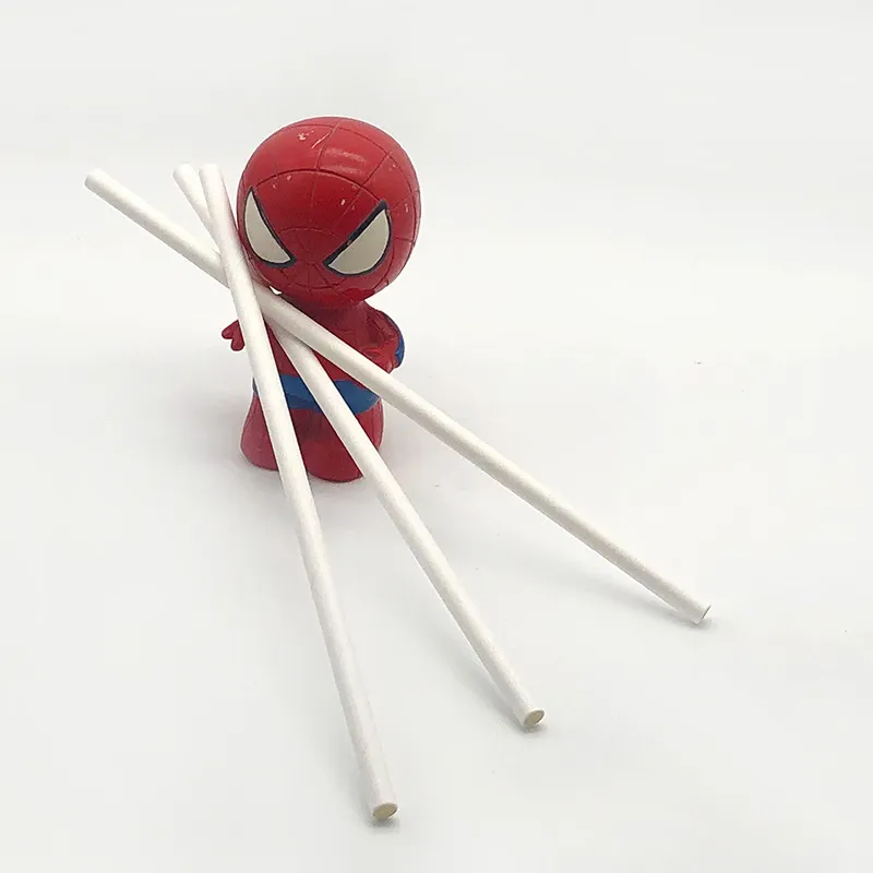 Paper Straws Disposable Paper Straws White Primary Color Beverage Coffee Straws
