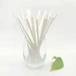 Paper Straws Disposable Paper Straws White Primary Color Beverage Coffee Straws