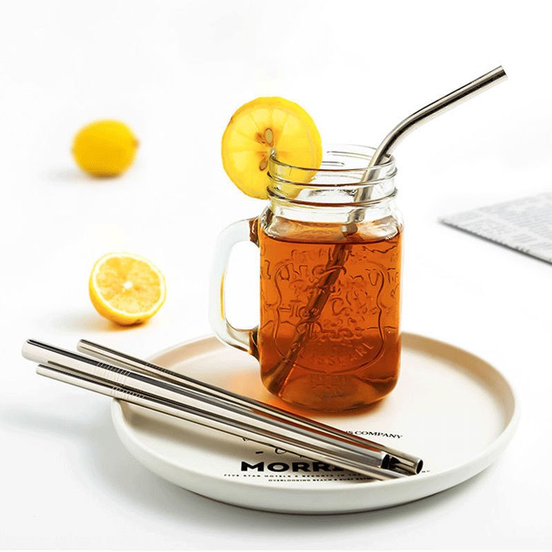 304 Stainless Steel Sliver Straw