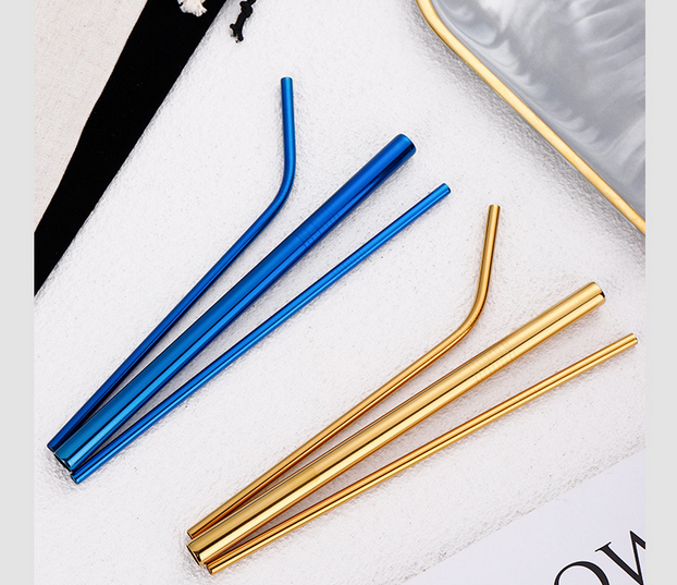 304 Stainless Steel Drinking Straws - Creative, Custom Logo