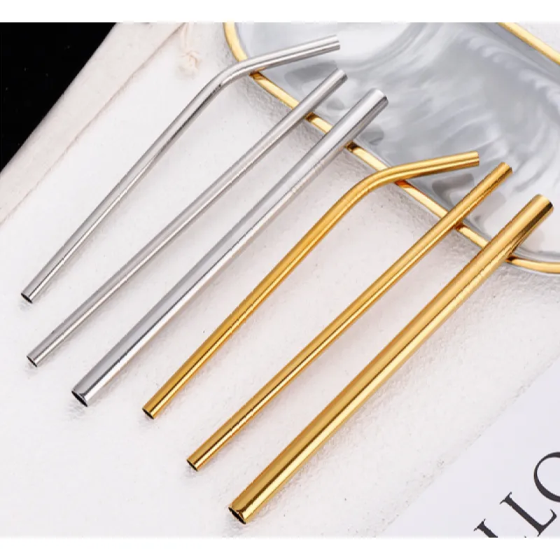 Colorful 304 Stainless Steel Straws - Direct Factory Supply
