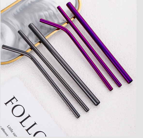 304 Stainless Steel Drinking Straws - Creative, Custom Logo