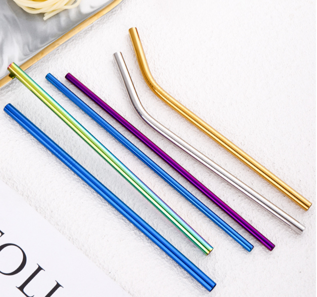304 Stainless Steel Drinking Straws - Creative, Custom Logo
