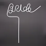 Bride Letter Straw