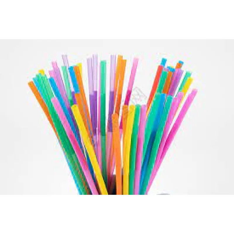 Color art long straw disposable DIY creative modeling straw DIY handmade