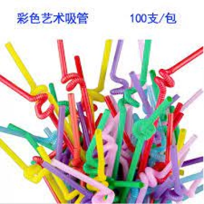 Color straw environmental materials can be customized once in stock 02