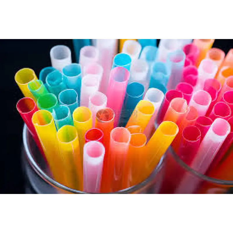 Color straw environmental materials can be customized once in stock