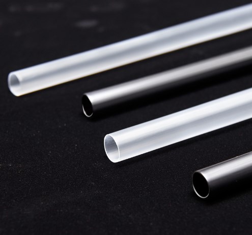 Compostable Straw Black Clear Long Straw Kraft Paper Material Straw