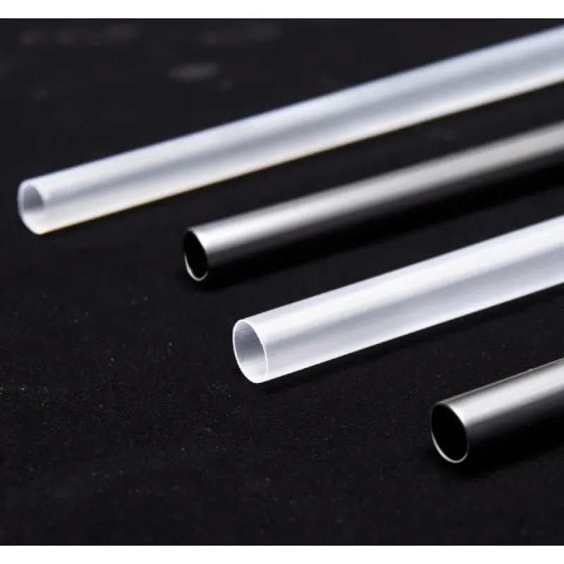 Compostable Straw Black Clear Long Straw Kraft Paper Material Straw