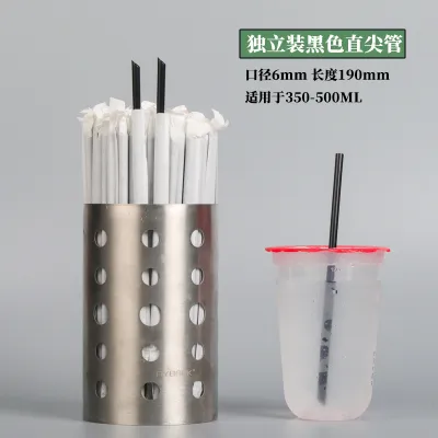 Environmentally friendly disposable straw disposable use wholesale for cafe milk tea  02