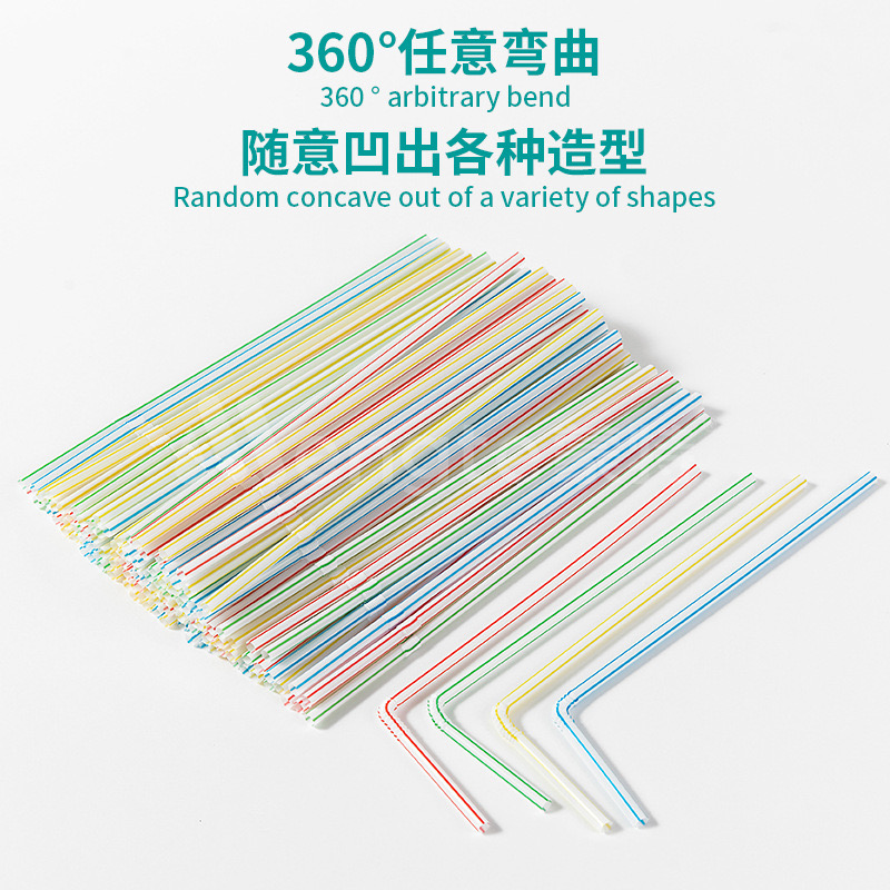 disposable straw disposable use wholesale for cafe milk tea