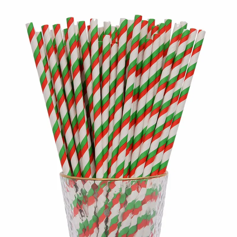 Environmentally friendly disposable paper straw 