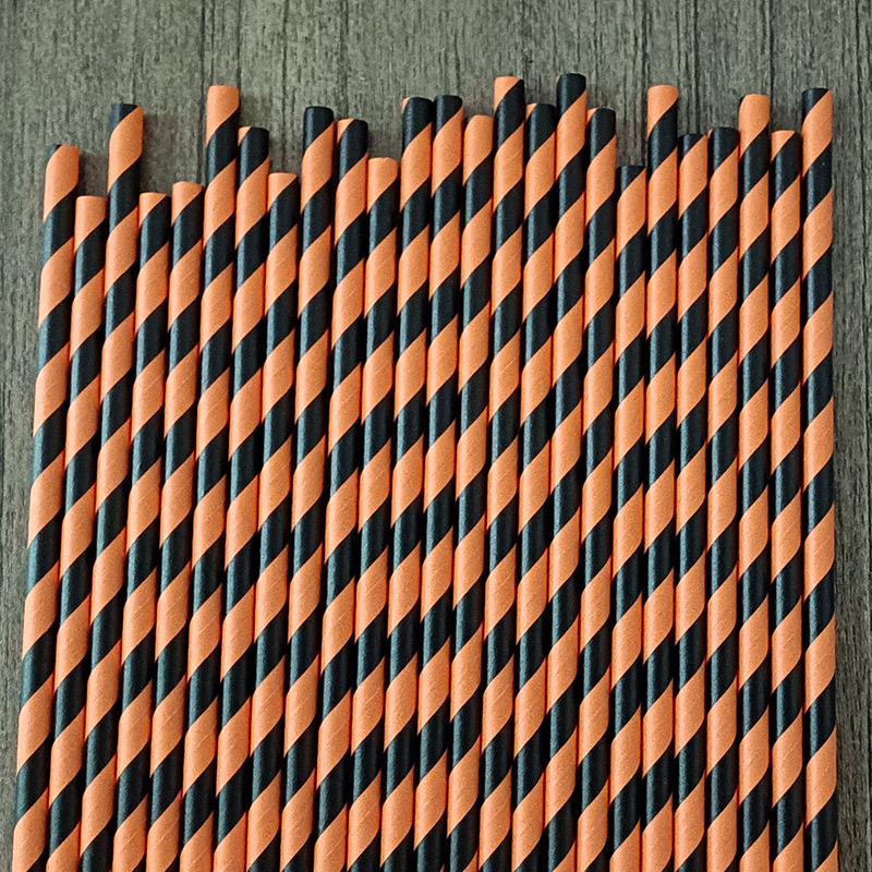 Environmentally friendly disposable paper straw 