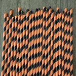 Environmentally friendly disposable paper straw 