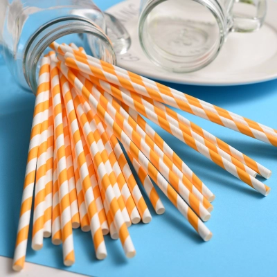 Environmentally friendly disposable paper straw  01