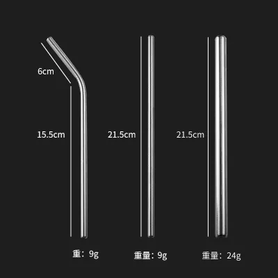 Metal straw disposable use wholesale for cold and warm drink 02