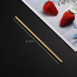 Metal straw disposable use wholesale for cold and warm drink