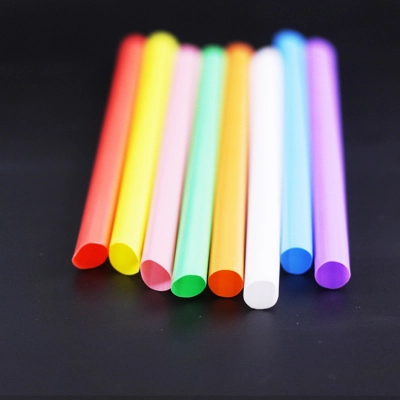 Rainbow straw disposable use wholesale for cafe milk tea 02