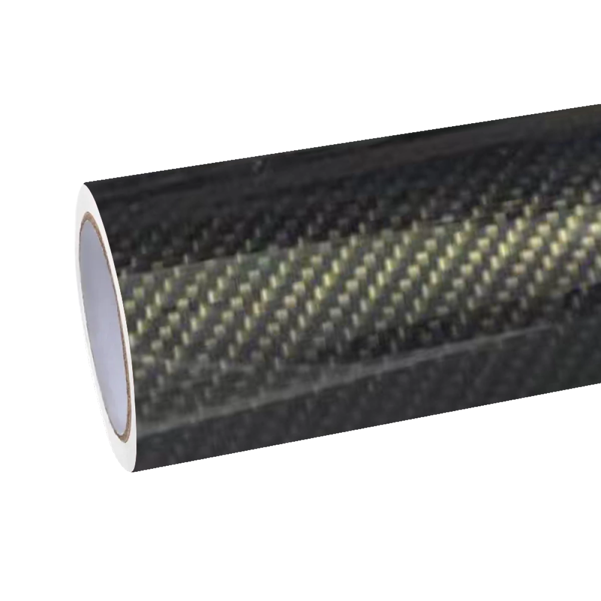 Gloss Emulational 9D Carbon Fiber Black Car Vinyl Wrap PET
