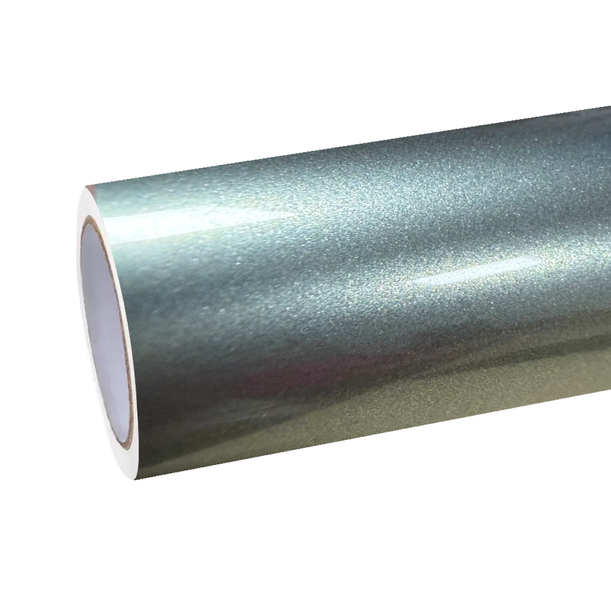 Gloss Metallic Aurora Green Car Vinyl Wrap PET