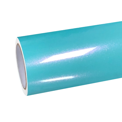 Gloss Metallic Tiffany Rose Car Vinyl Wrap PET 01