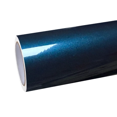 Gloss Starry Blue Car Vinyl Wrap PET 01