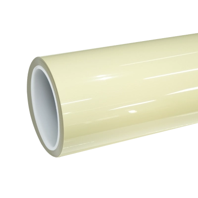 TPU Gloss Cream Yellow Colored PPF Paint Protection Film 01