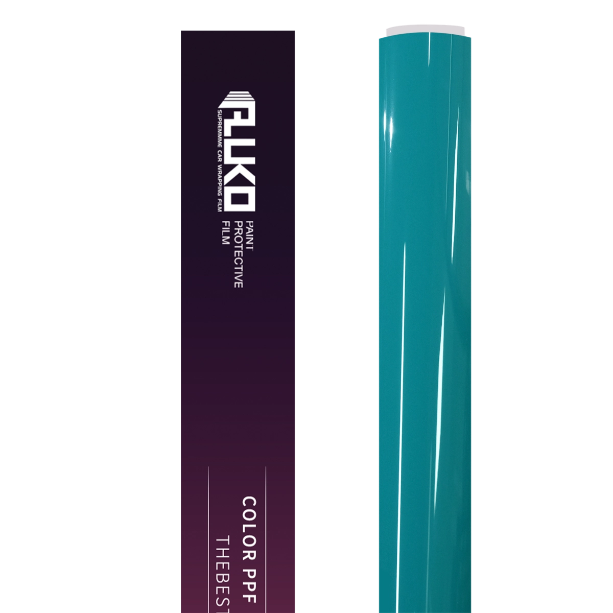 TPU Gloss Gulf Blue Colored PPF Paint Protection Film