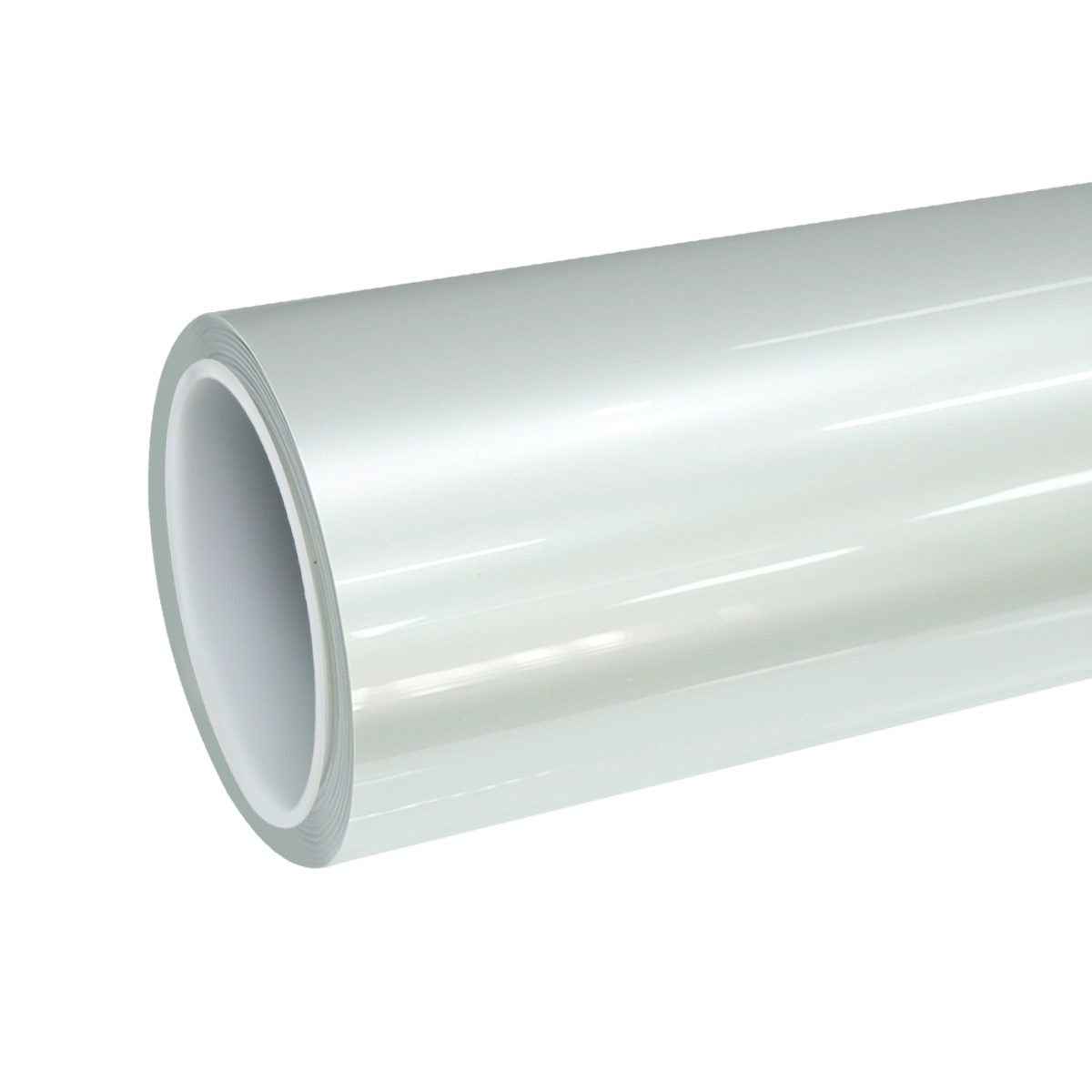 TPU Gloss Liquid Metallic Mousse White Colored PPF Paint Protection Film