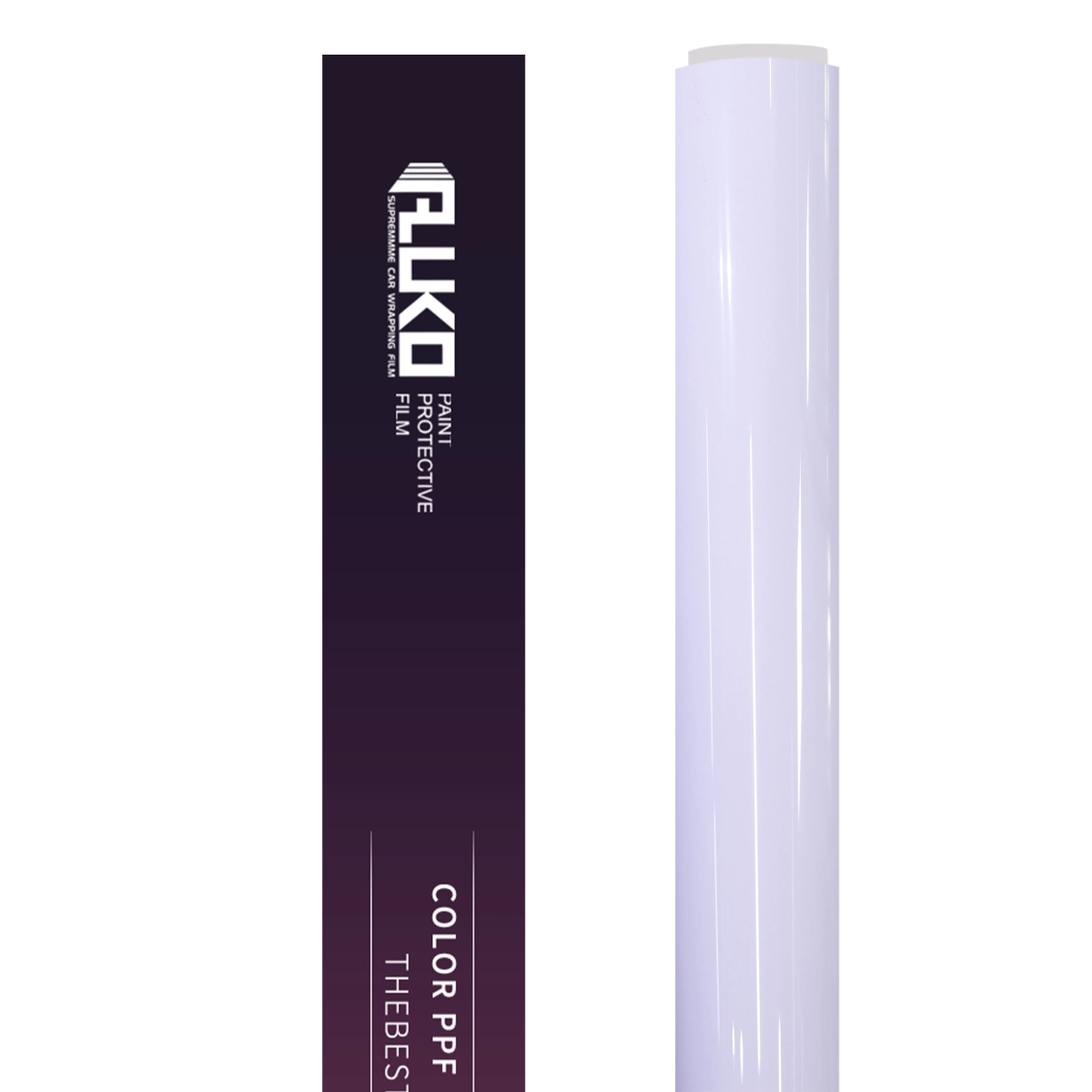 TPU Gloss Morandi Purple Colored PPF Paint Protection Film