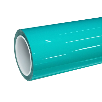 TPU Gloss Turquoise Blue Colored PPF Paint Protection Film 01