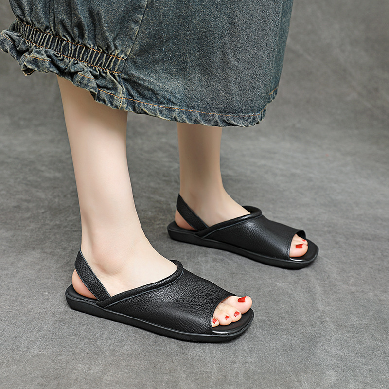 Newnkrvlt New Summer Sandals Black
