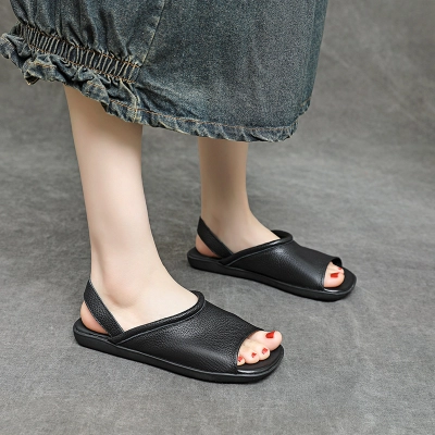 Newnkrvlt New Summer Sandals Black 02
